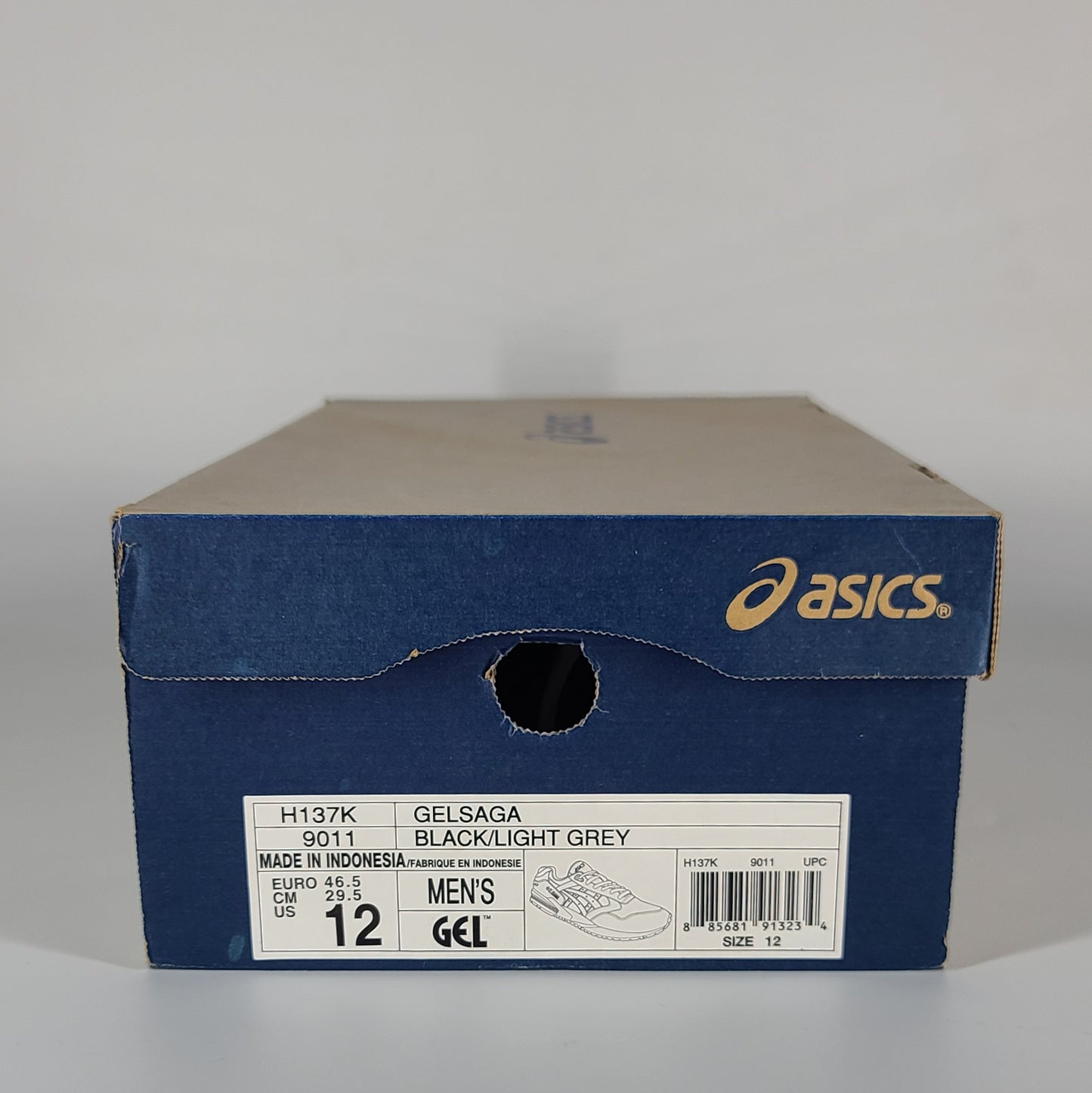ASCIS Gel Saga 'Black Mint' - Size 12