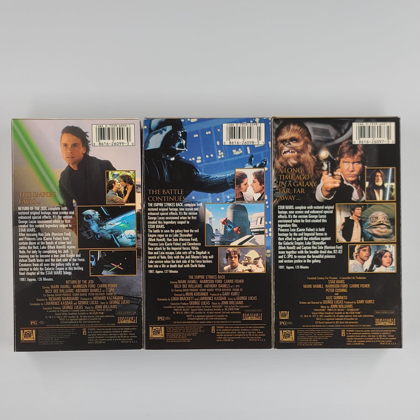'The Star Wars Trilogy' VHS