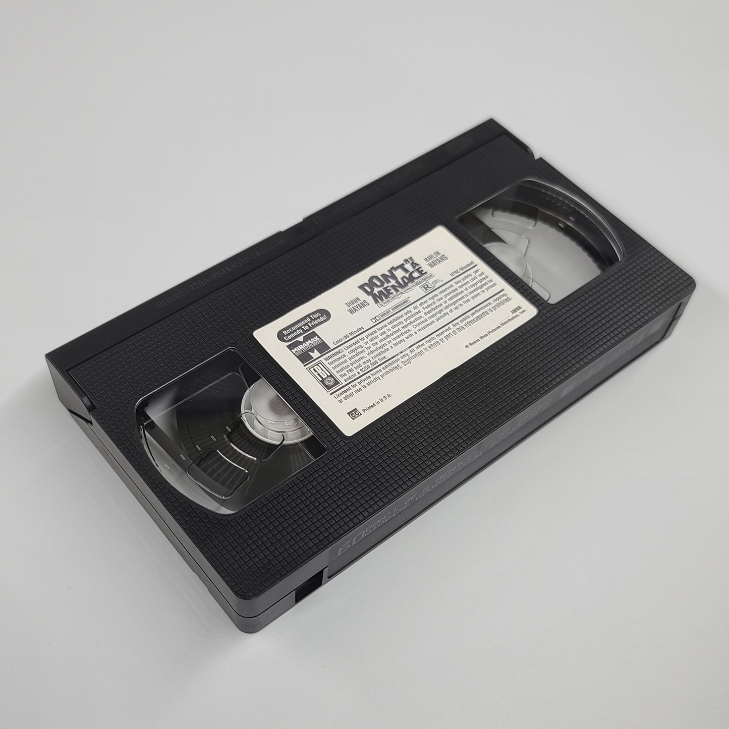 'Don't Be A Menace' VHS