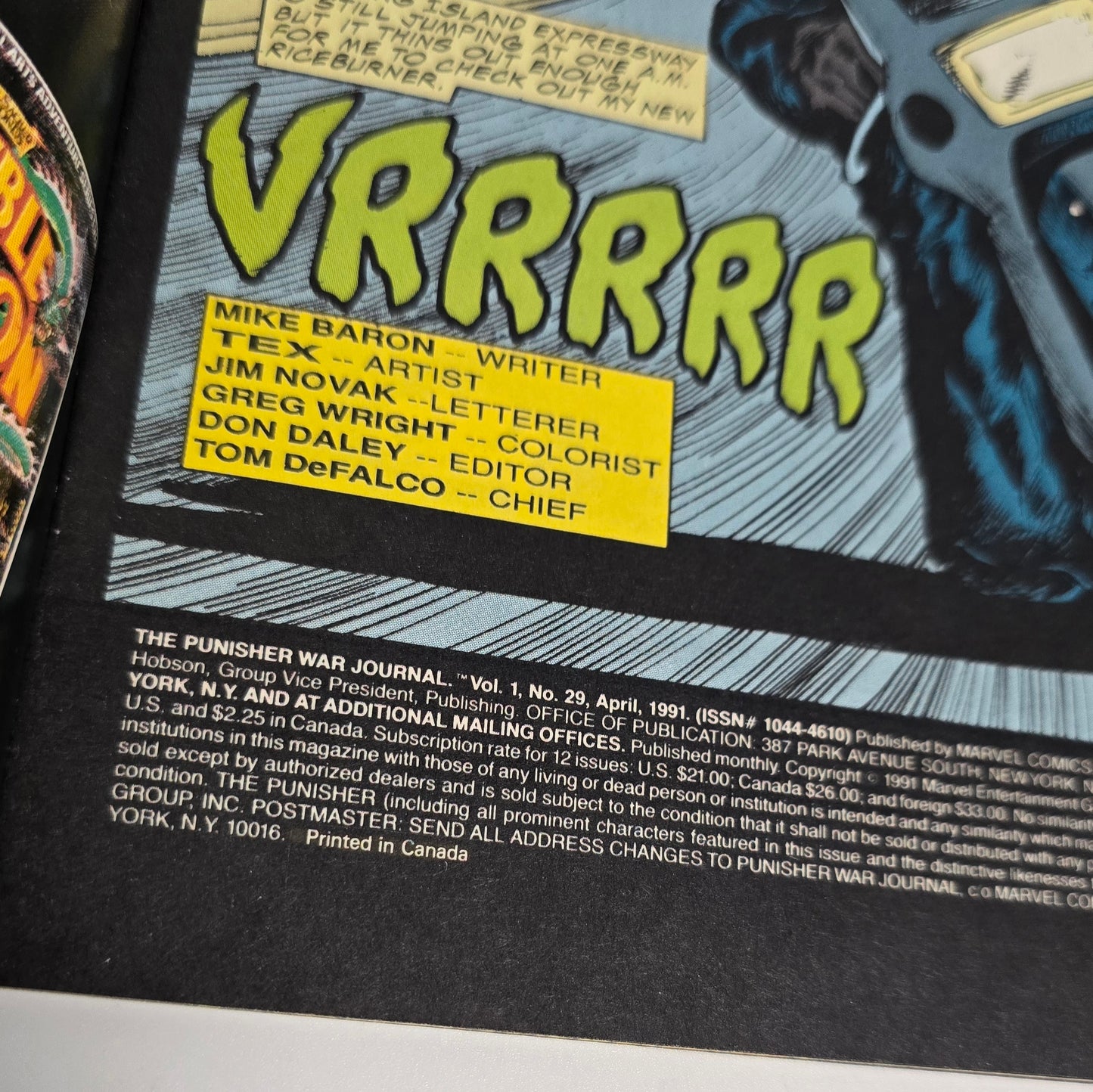 The Punisher War Journal #29 (1991)