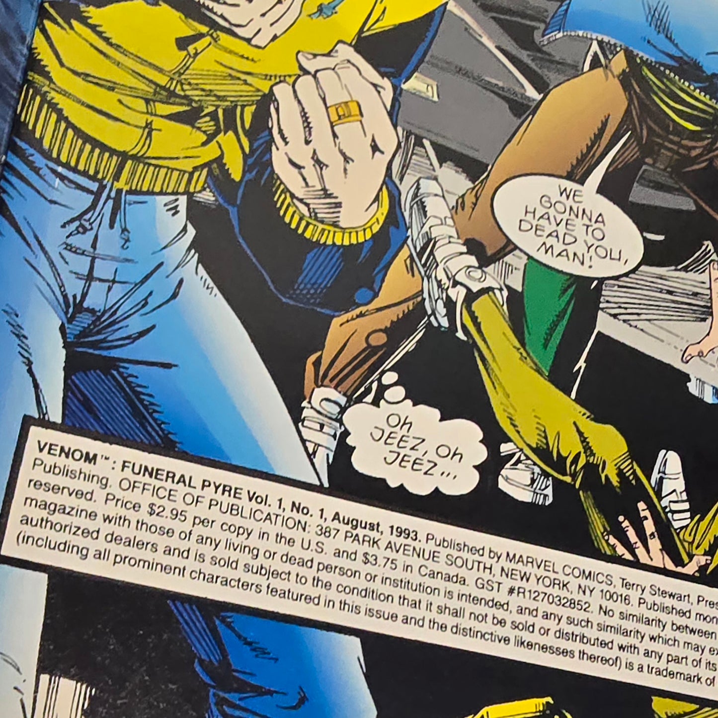 Venom: Funeral Pyre #1 (1993)