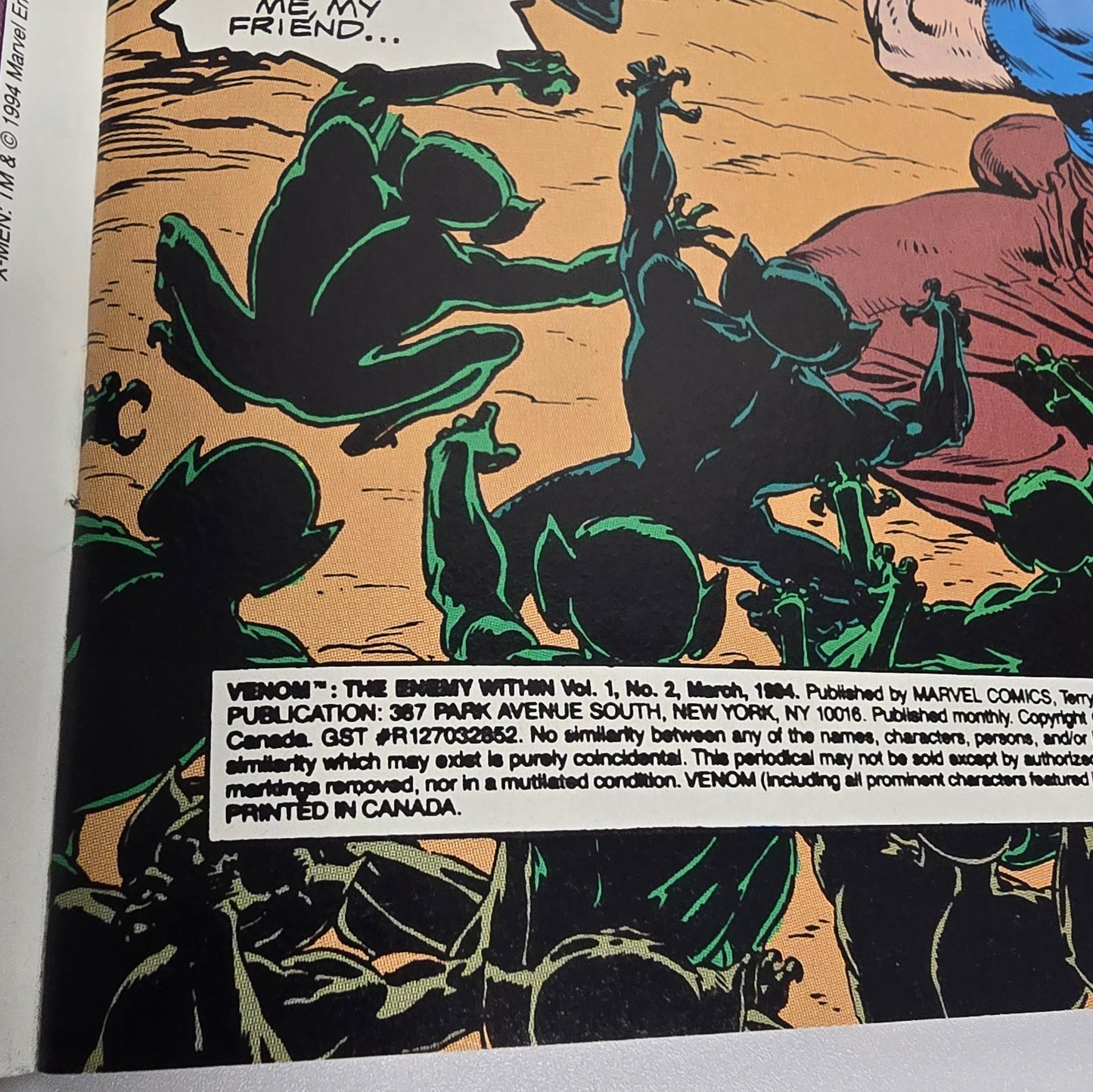 Venom: The Enemy Within #2 (1994)