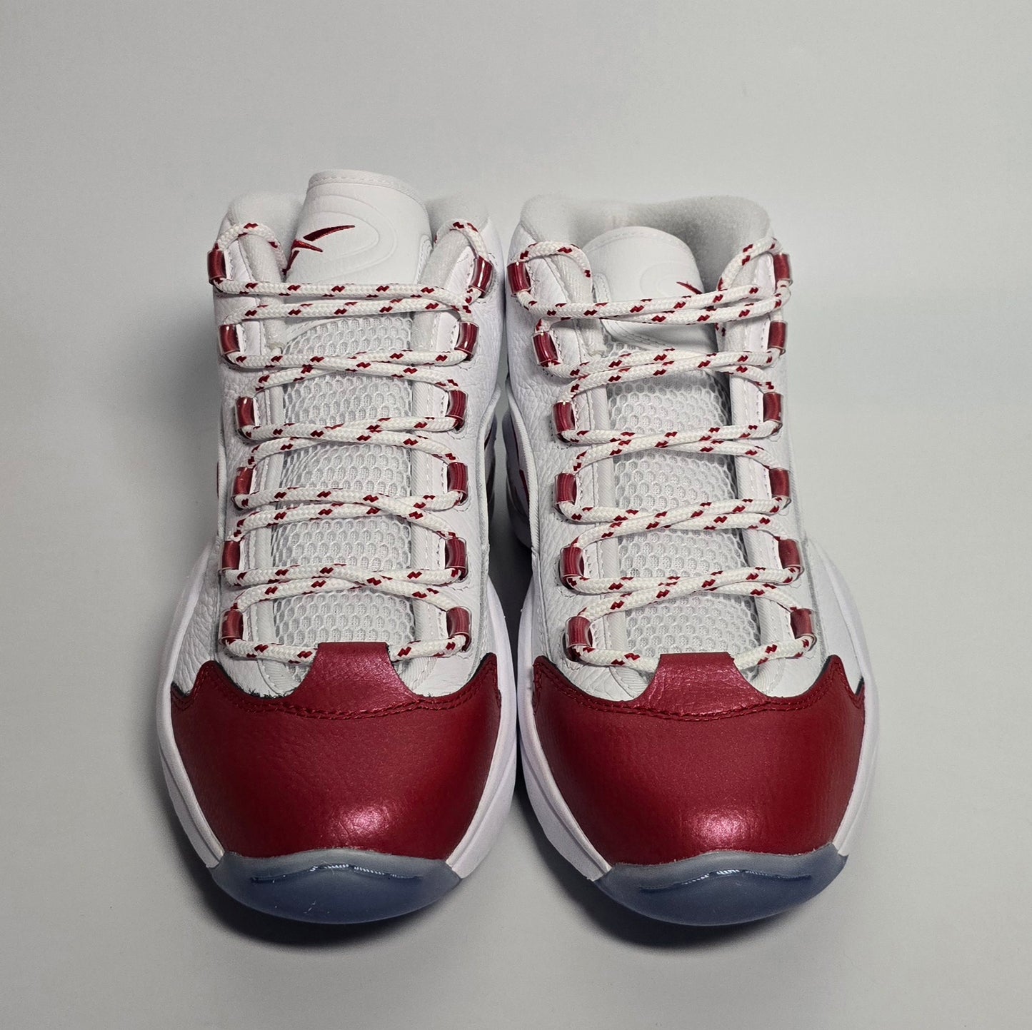 Reebok Question Mid ‘Red Toe’ - Size 10.5