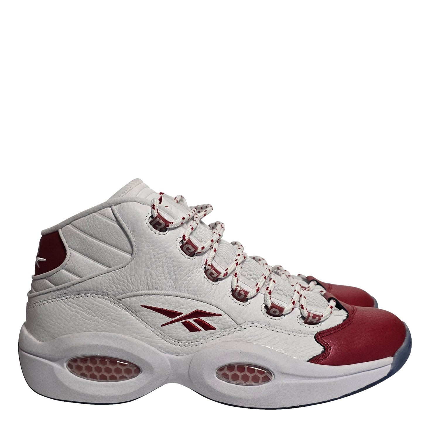 Reebok Question Mid ‘Red Toe’ - Size 10.5