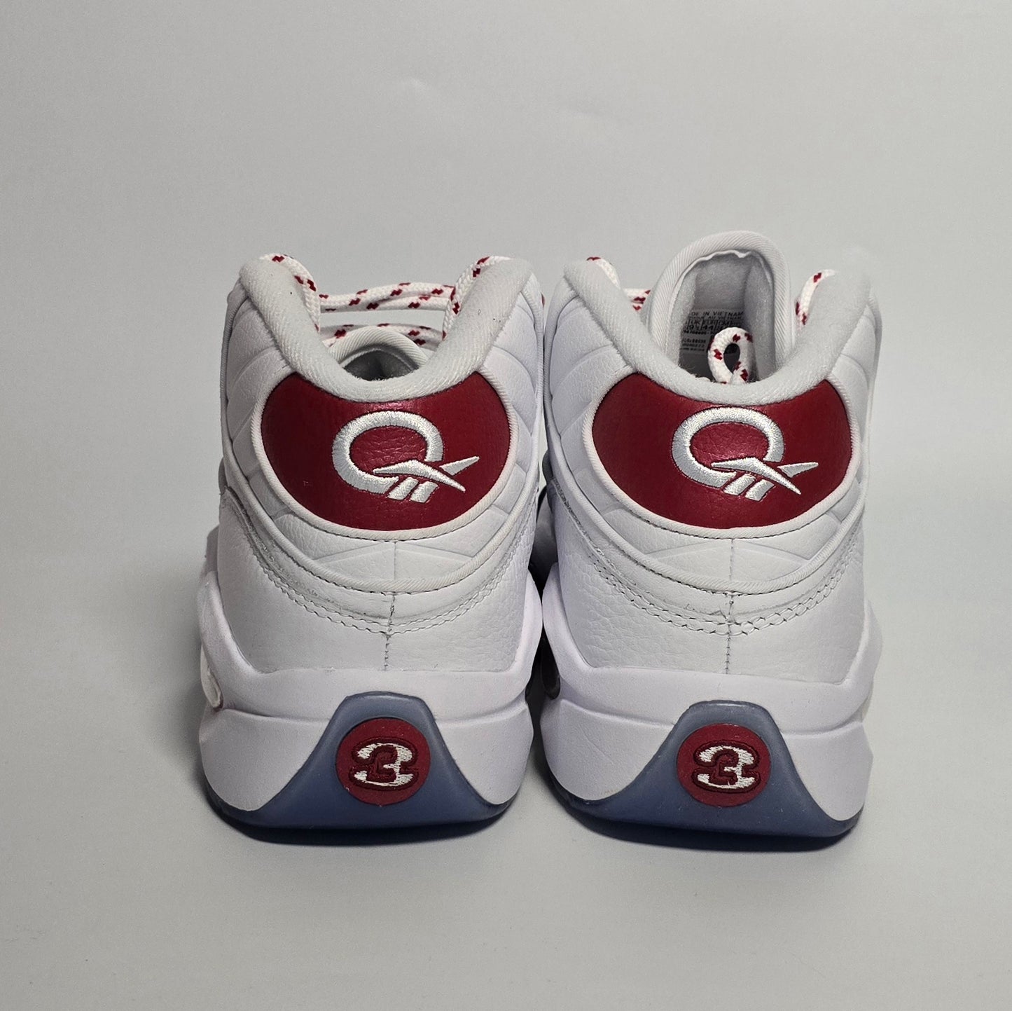 Reebok Question Mid ‘Red Toe’ - Size 10.5
