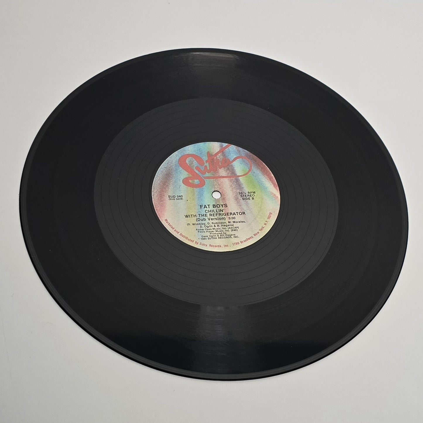 Fat Boys ‘Chillin’ With The Refrigerator’ Vinyl