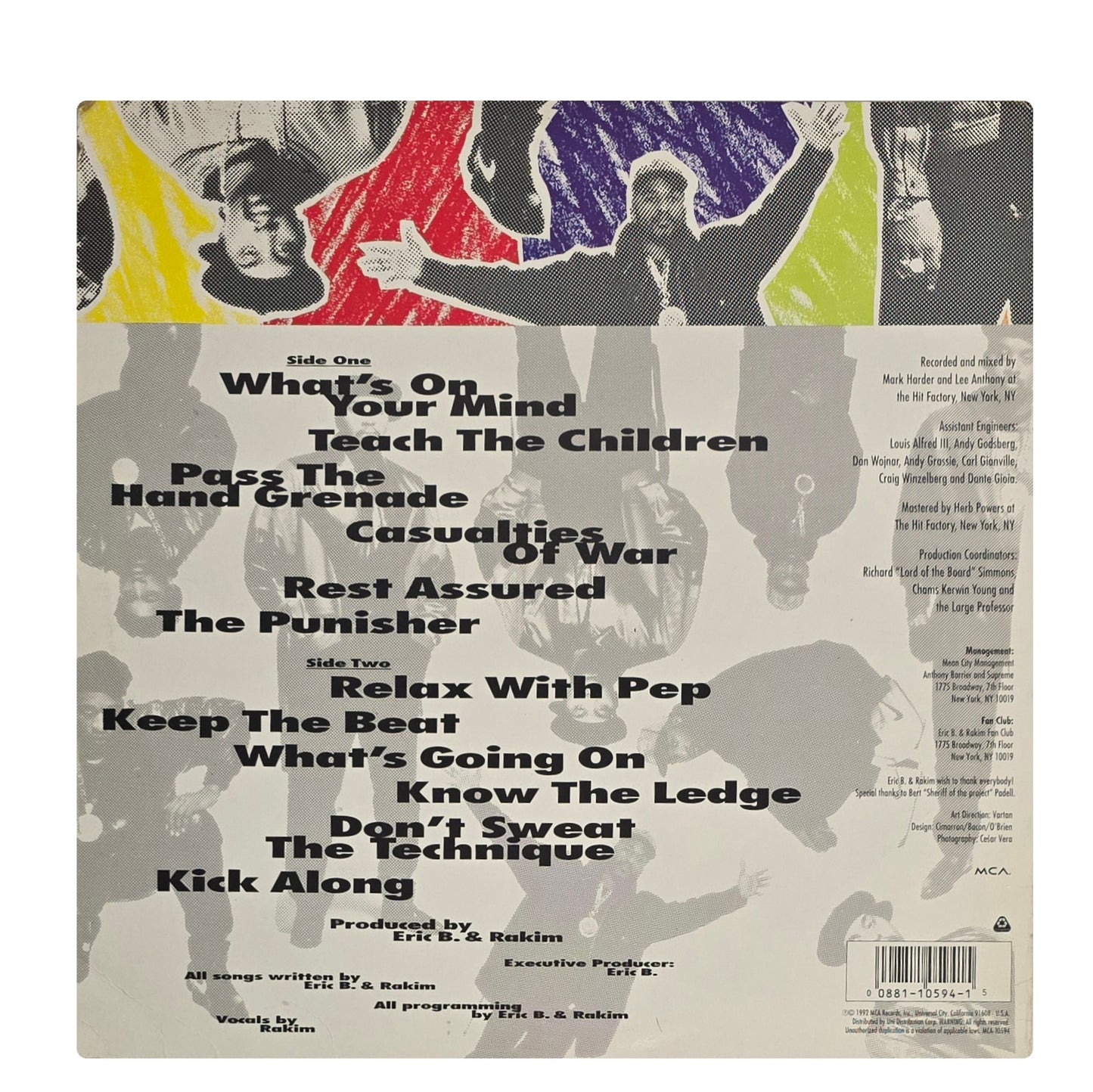 Eric B. & Rakim ‘Don’t Sweat The Technique’ Vinyl