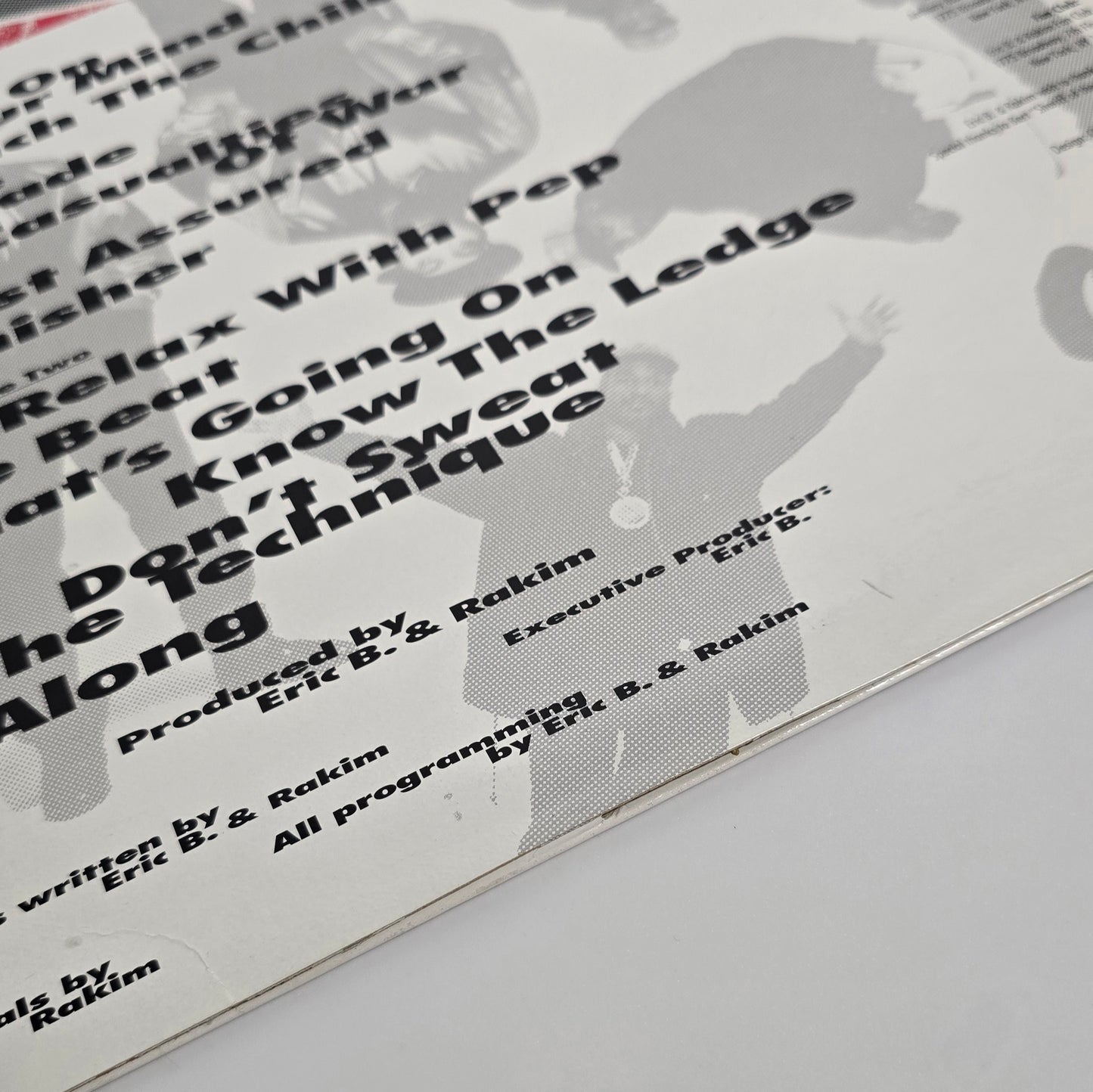 Eric B. & Rakim ‘Don’t Sweat The Technique’ Vinyl