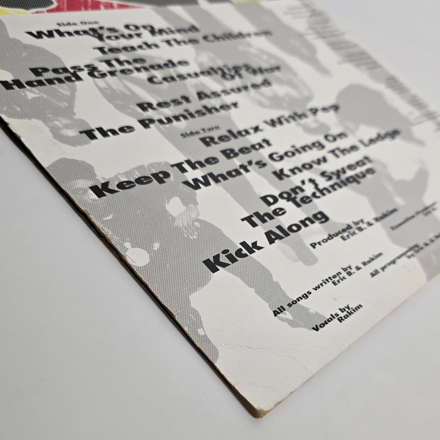 Eric B. & Rakim ‘Don’t Sweat The Technique’ Vinyl