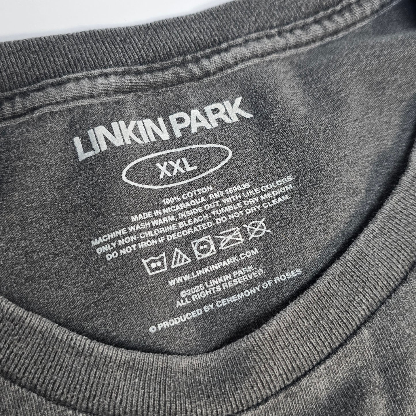 Linkin Park 'From Zero Would Tour 2025' T-Shirt - Size XXL
