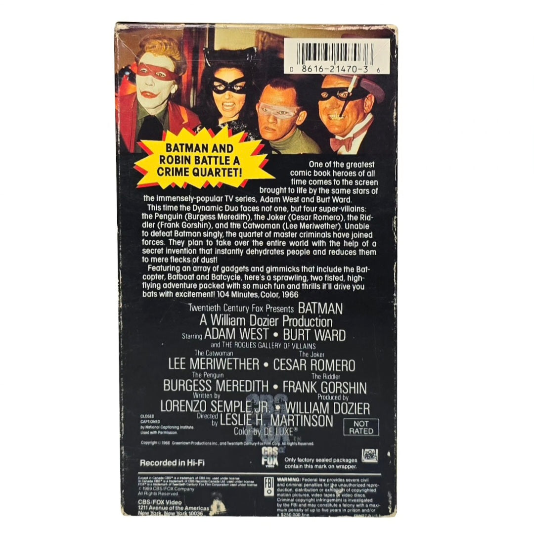 Batman VHS