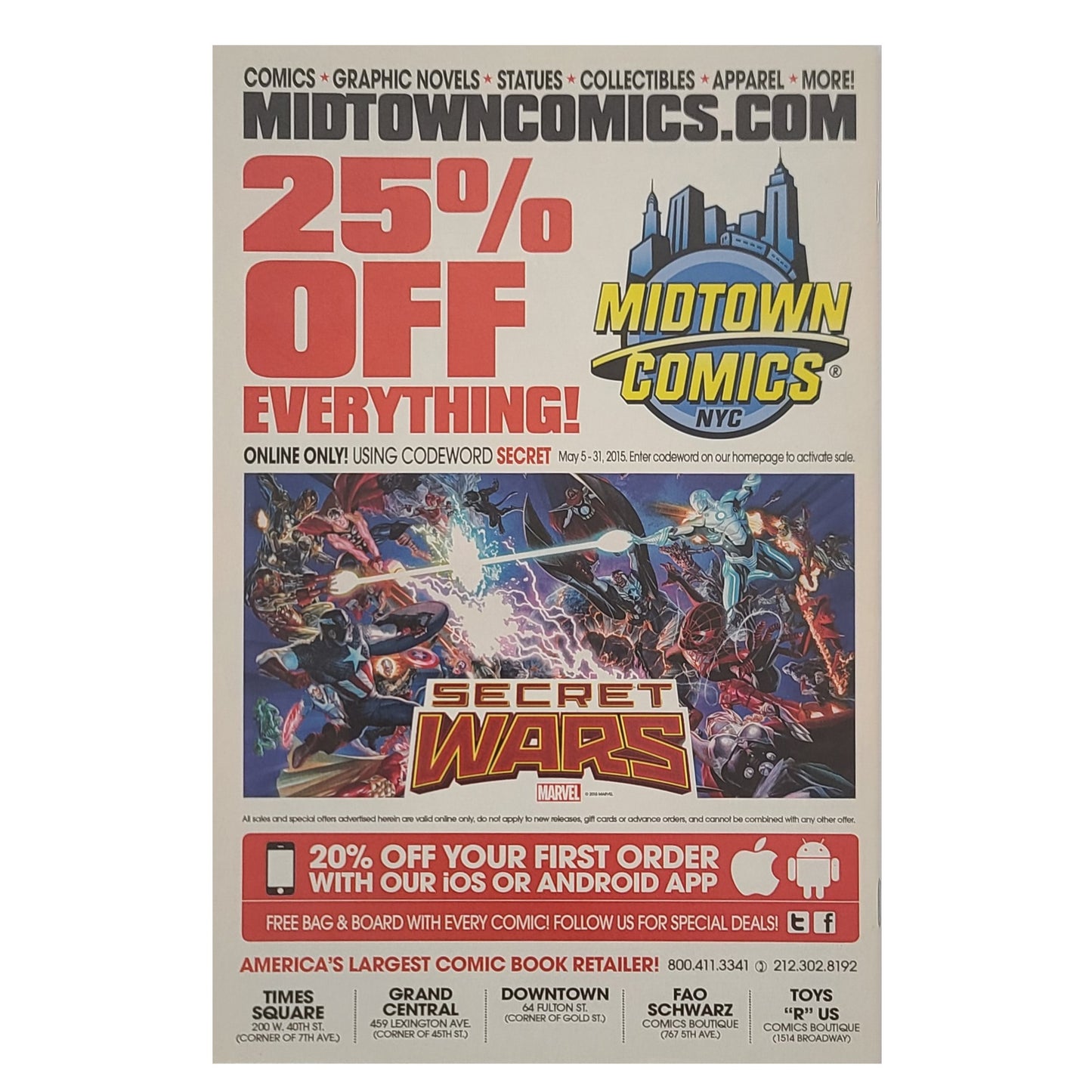 Deadpool's Secret Secret Wars #1 (2015)
