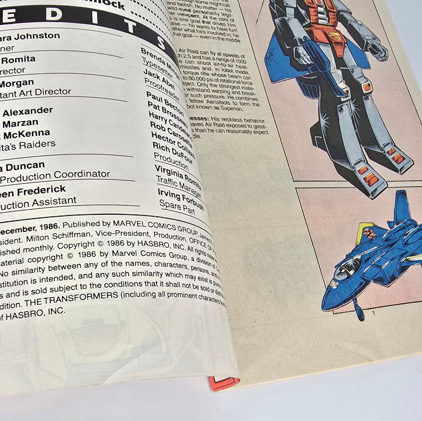 Transformers Universe #1 (1986)