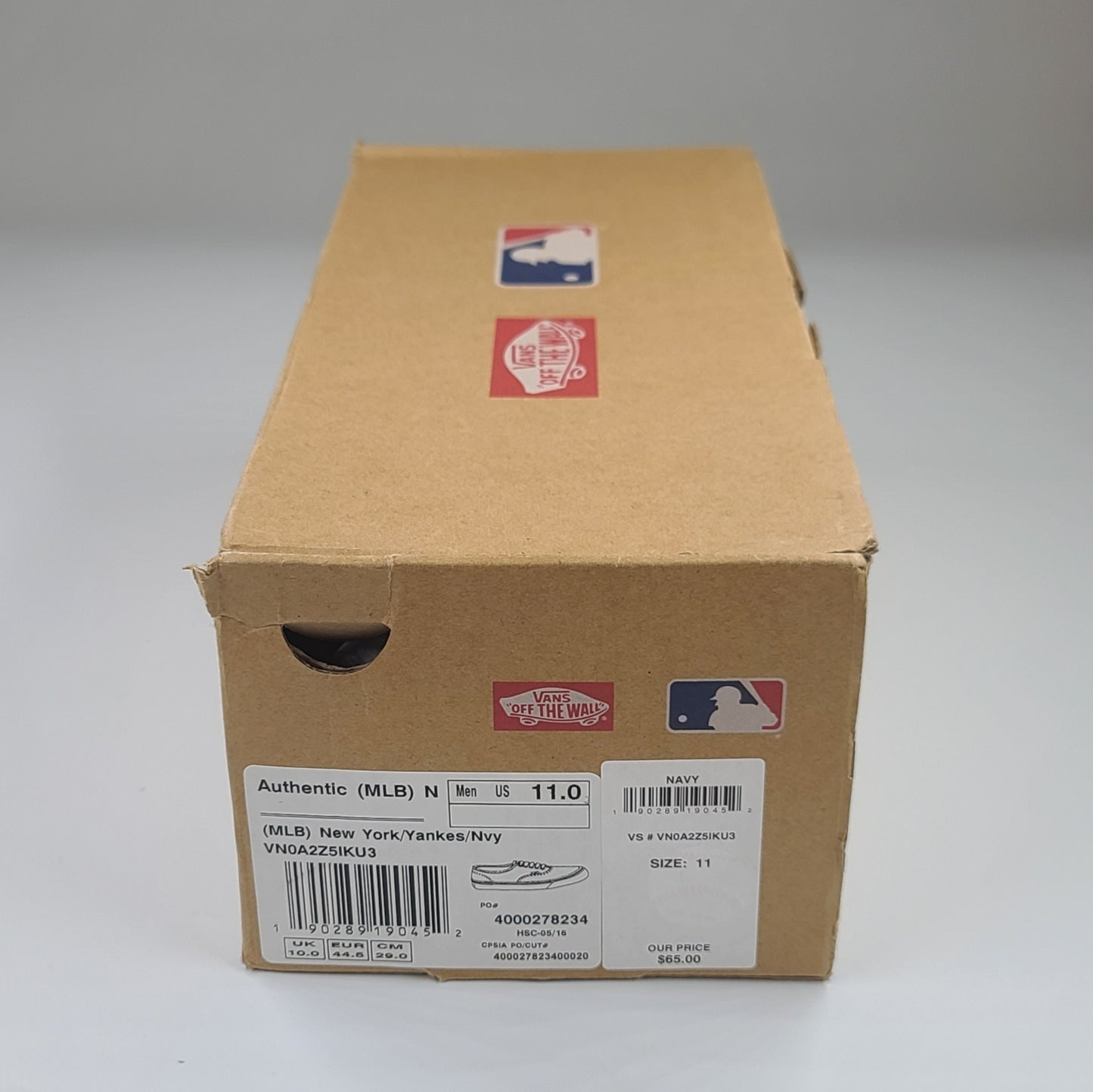 MLB x Vans Authentic 'New York Yankees' - Size 11
