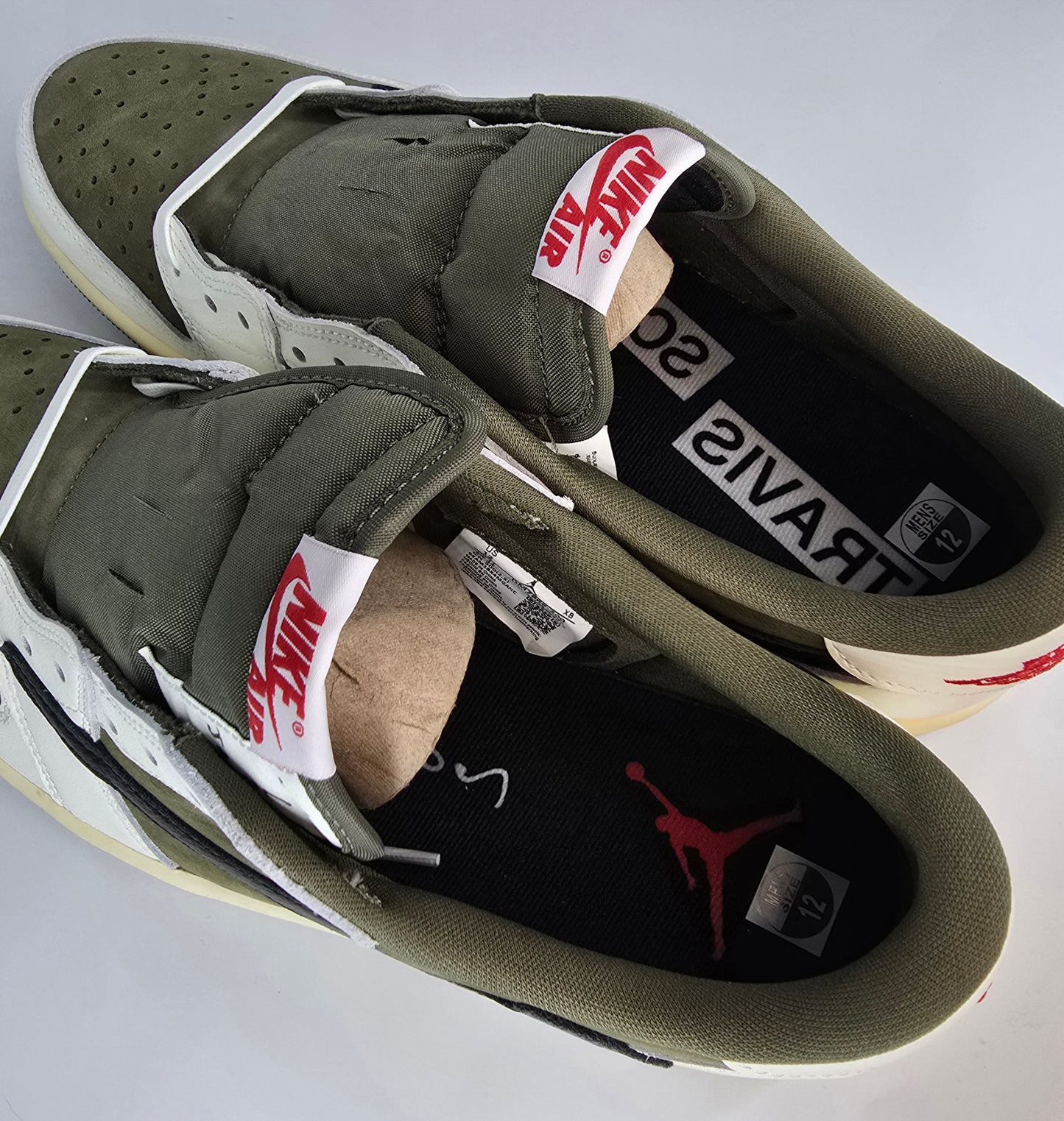 Travis Scott x Air Jordan 1 Retro Low OG SP ‘Medium Olive’ - Size 12