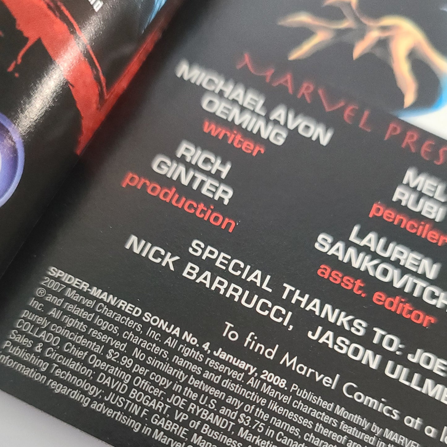 Spider-Man/Red Sonja Issues #1-5 (2007)