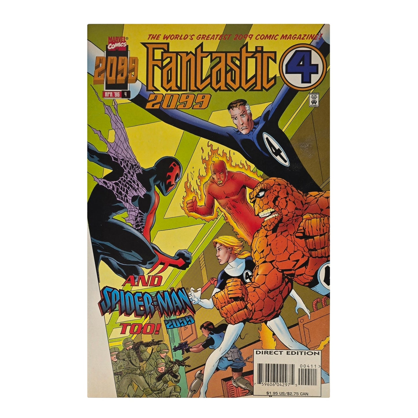 Fantastic Four 2099 #4 (1996)