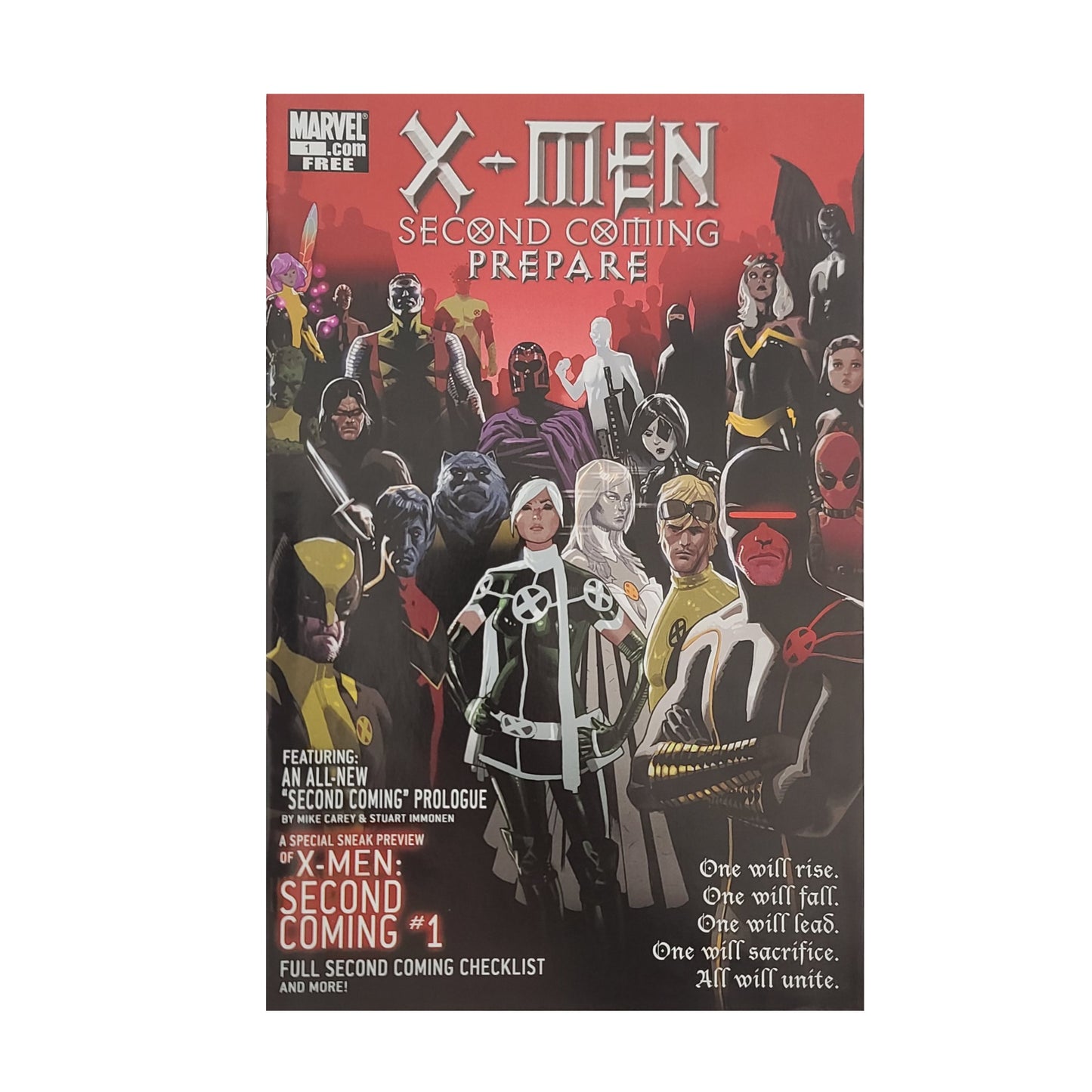 X-Men Second Coming: Prepare (2010)