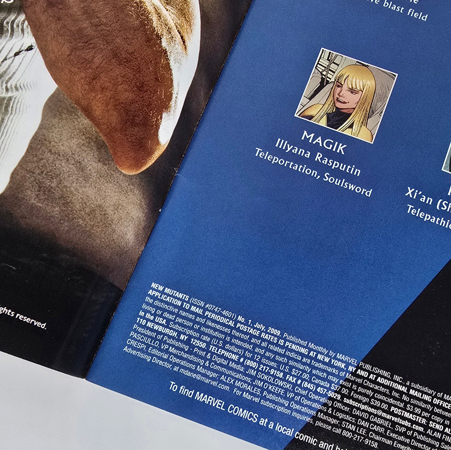 New Mutants #1 - Variant Cover (2009)