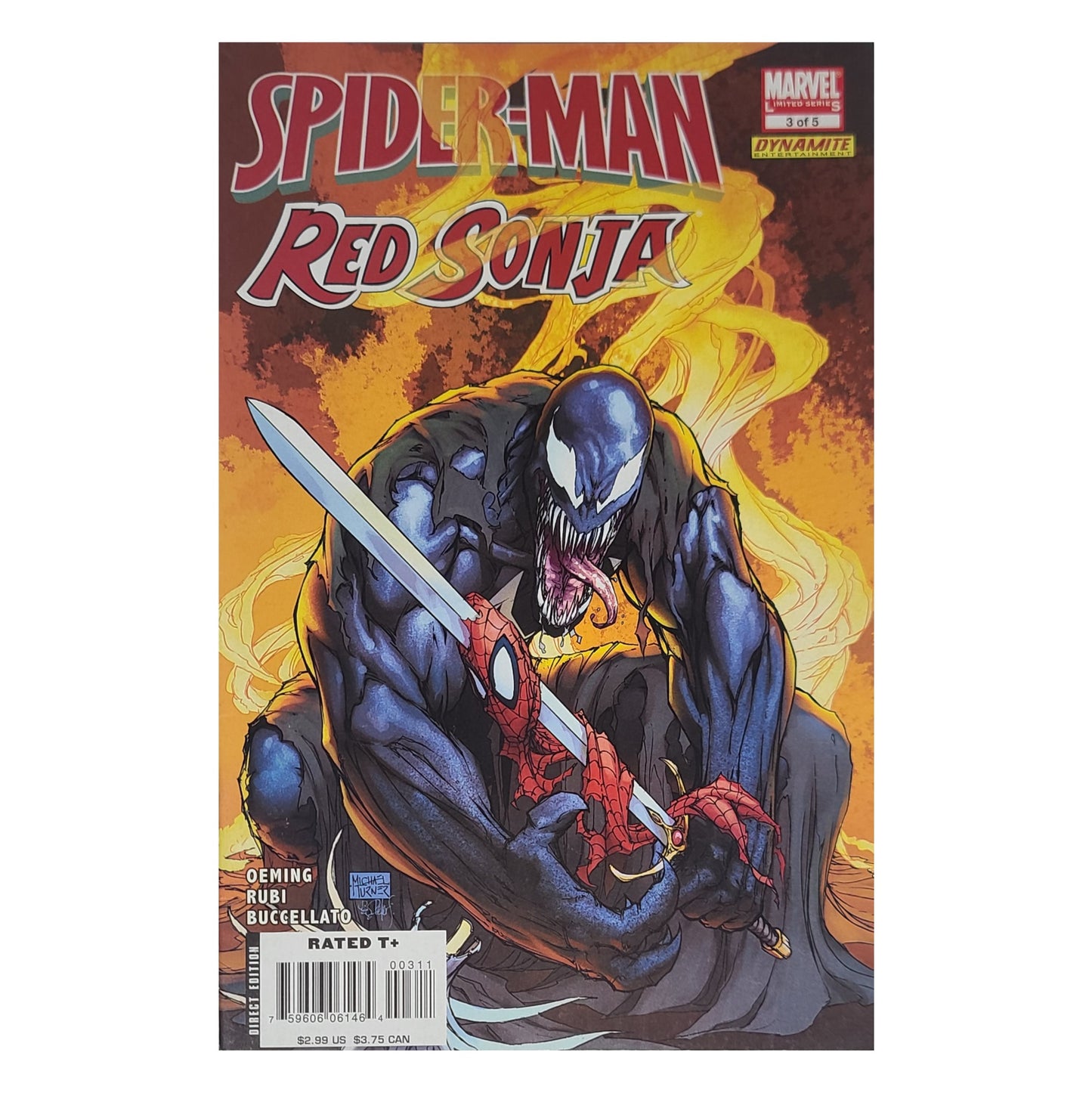 Spider-Man/Red Sonja Issues #1-5 (2007)