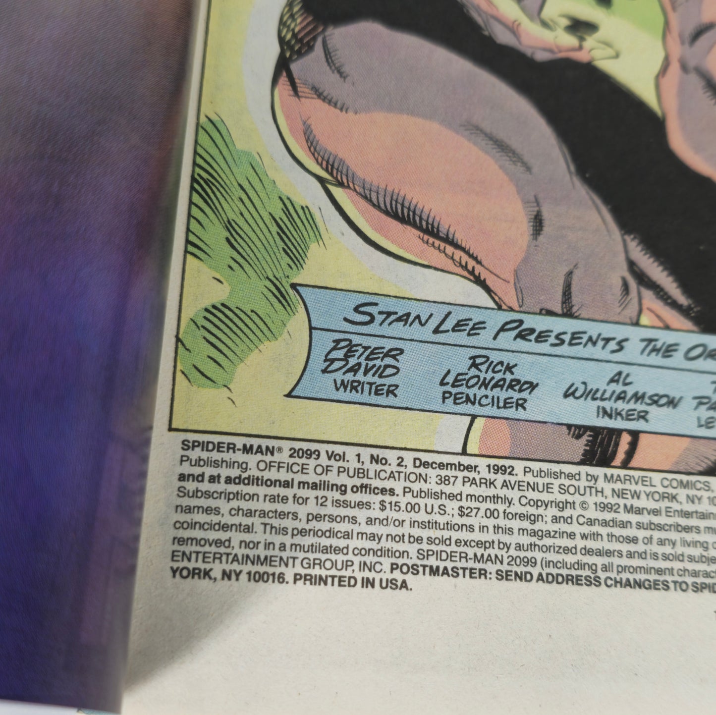 Spider-Man 2099 #2 (1992)