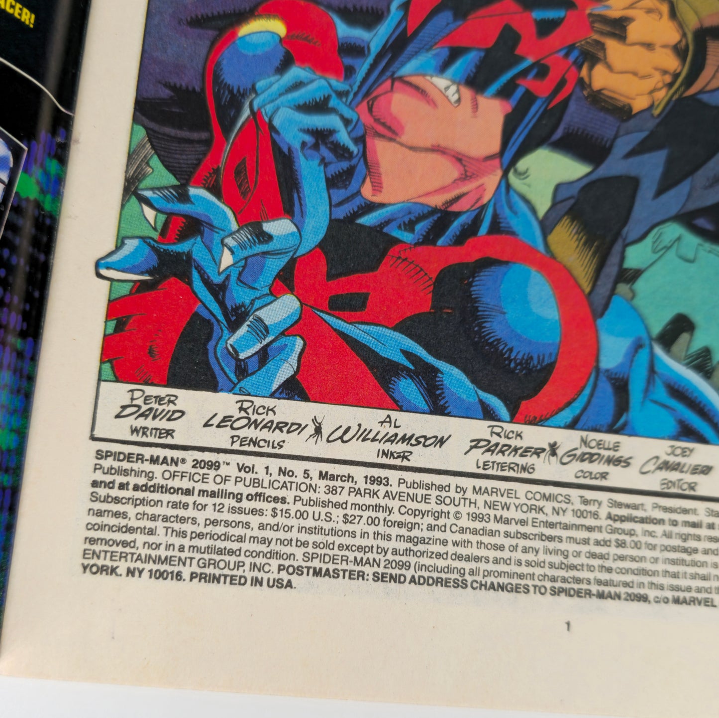 Spider-Man 2099 #5 (1993)