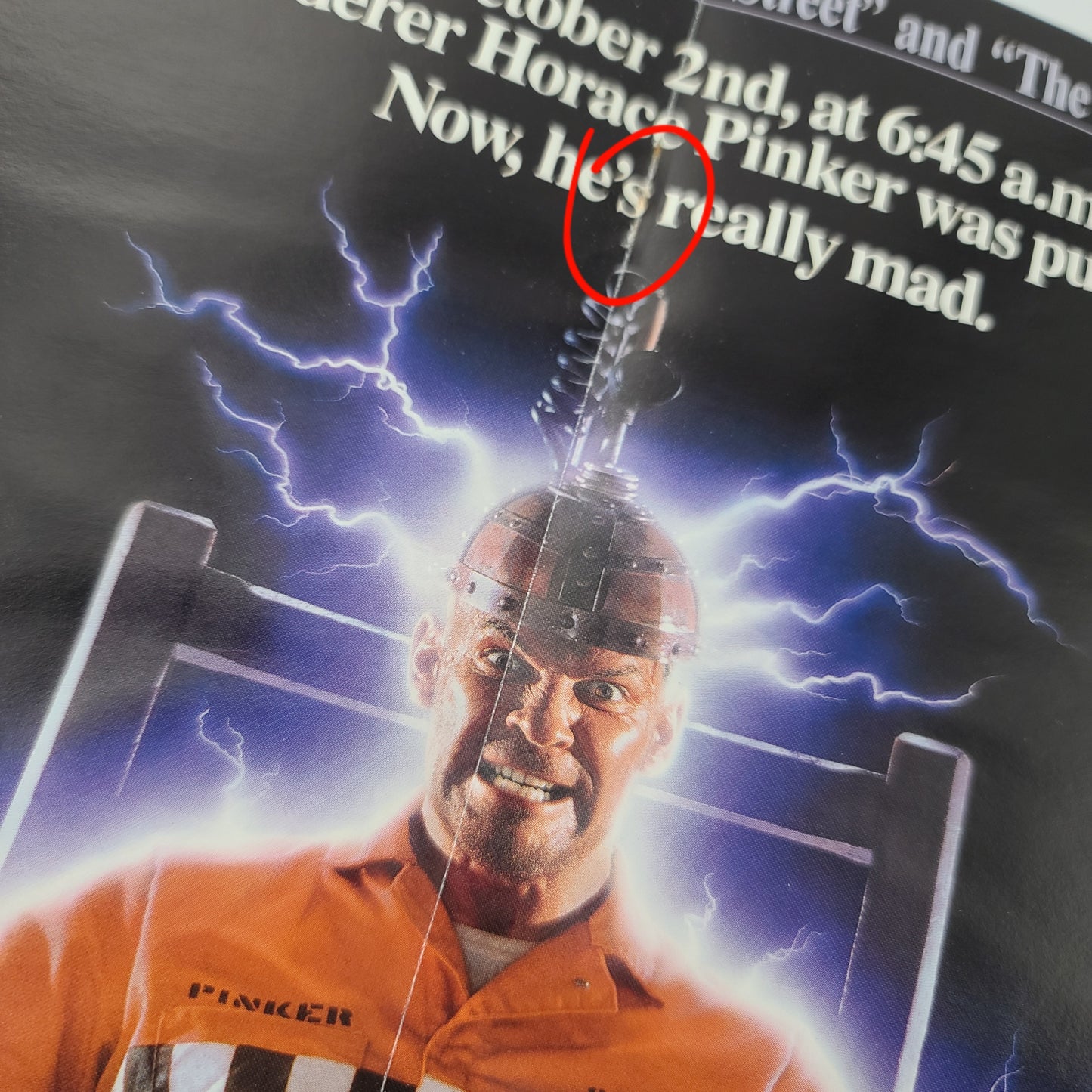 Wes Craven's 'Shocker' Promotional Poster