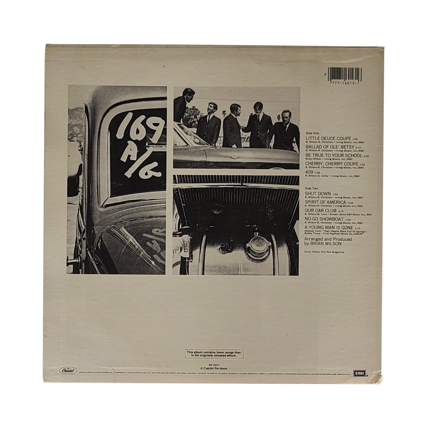 The Beach Boys 'Little Deuce Coupe' Vinyl
