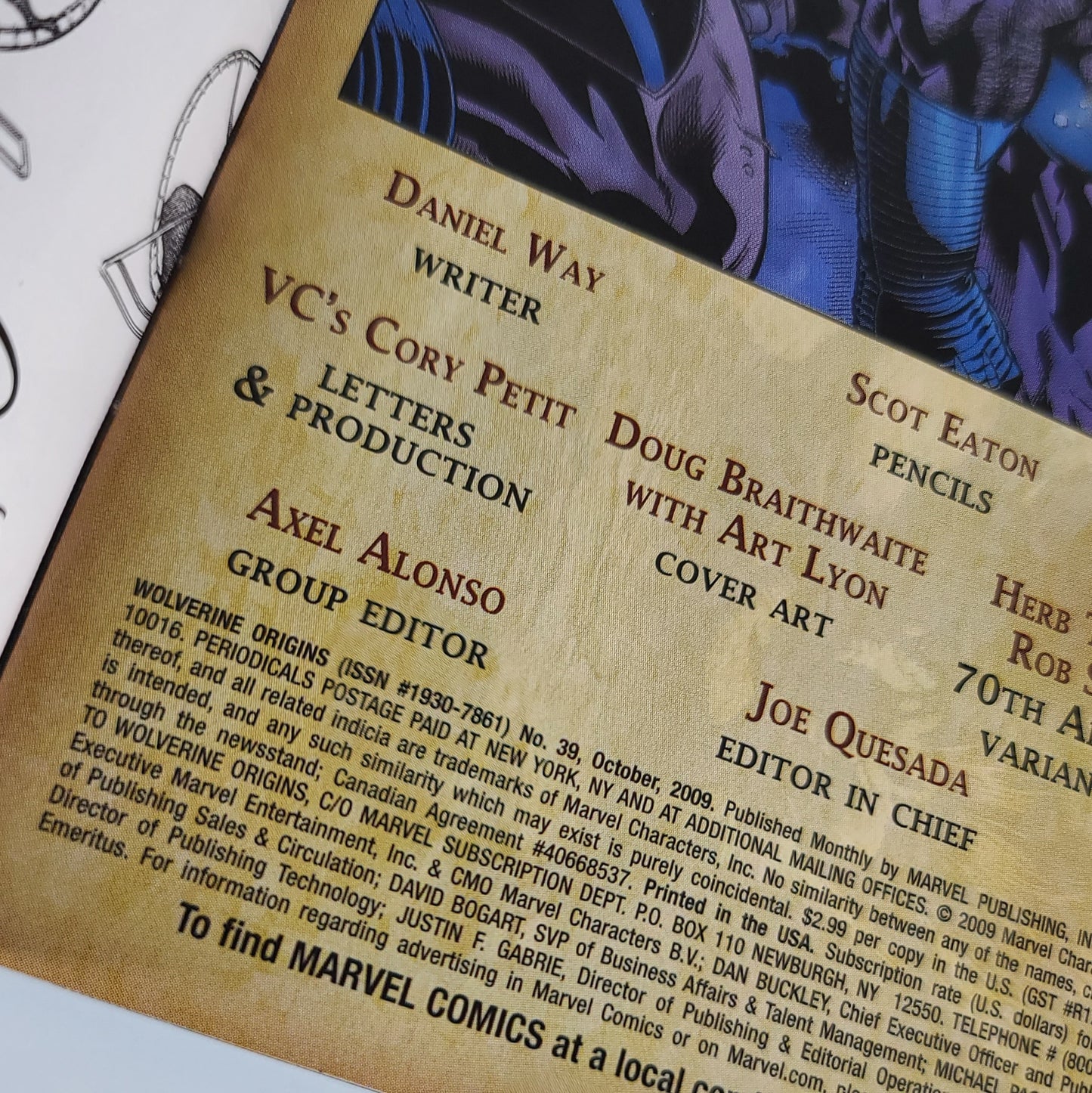 Wolverine Origins #39 (2009)