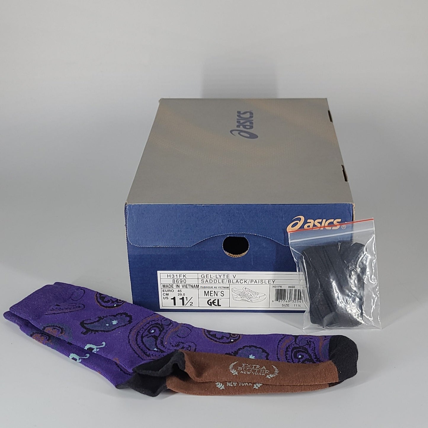 Extra Butter x ASICS Gel-Lyte V 'Snake Charmer' - Size 11.5