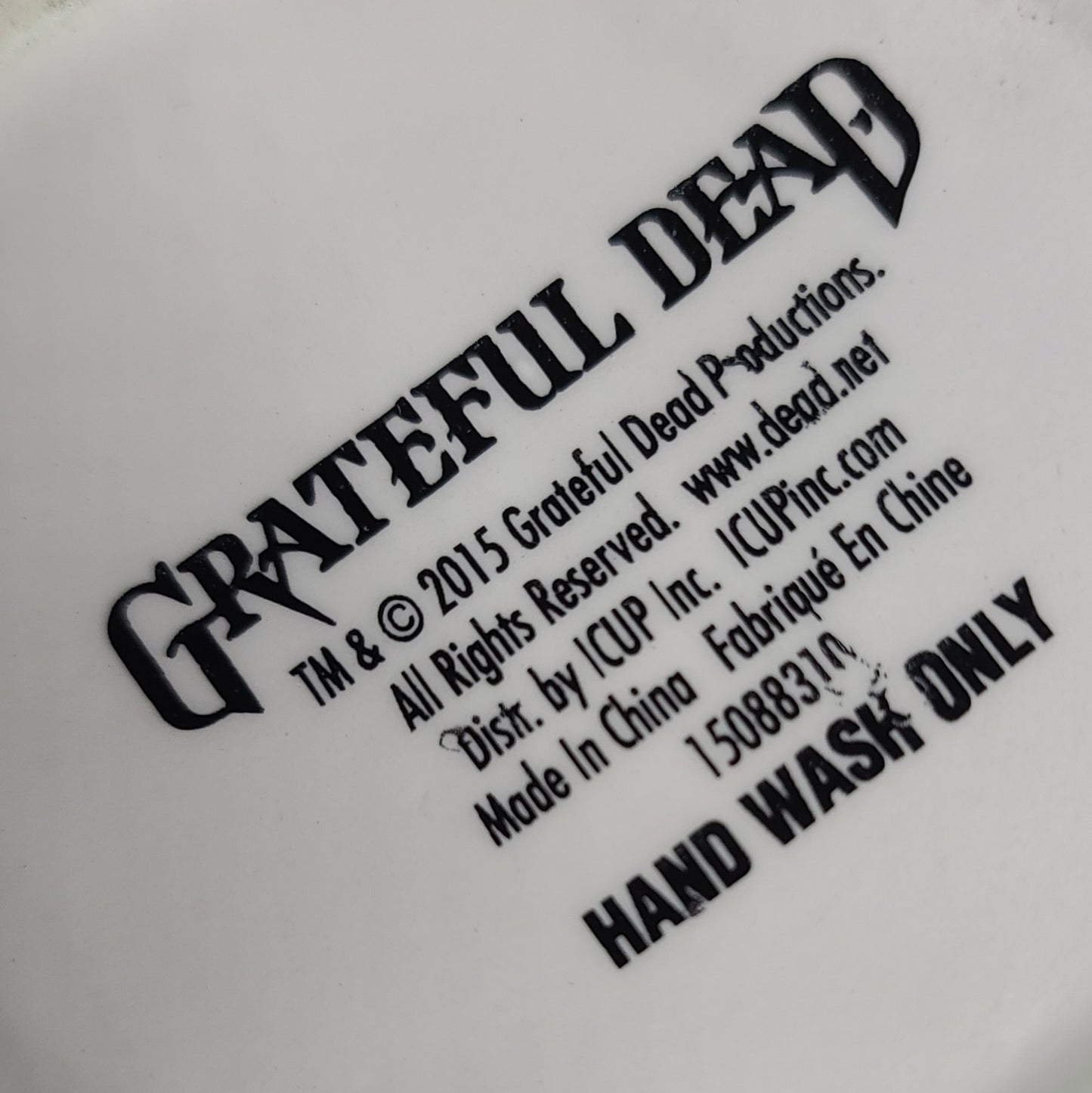 Grateful Dead 'Dancing Bear' Ceramic Mug