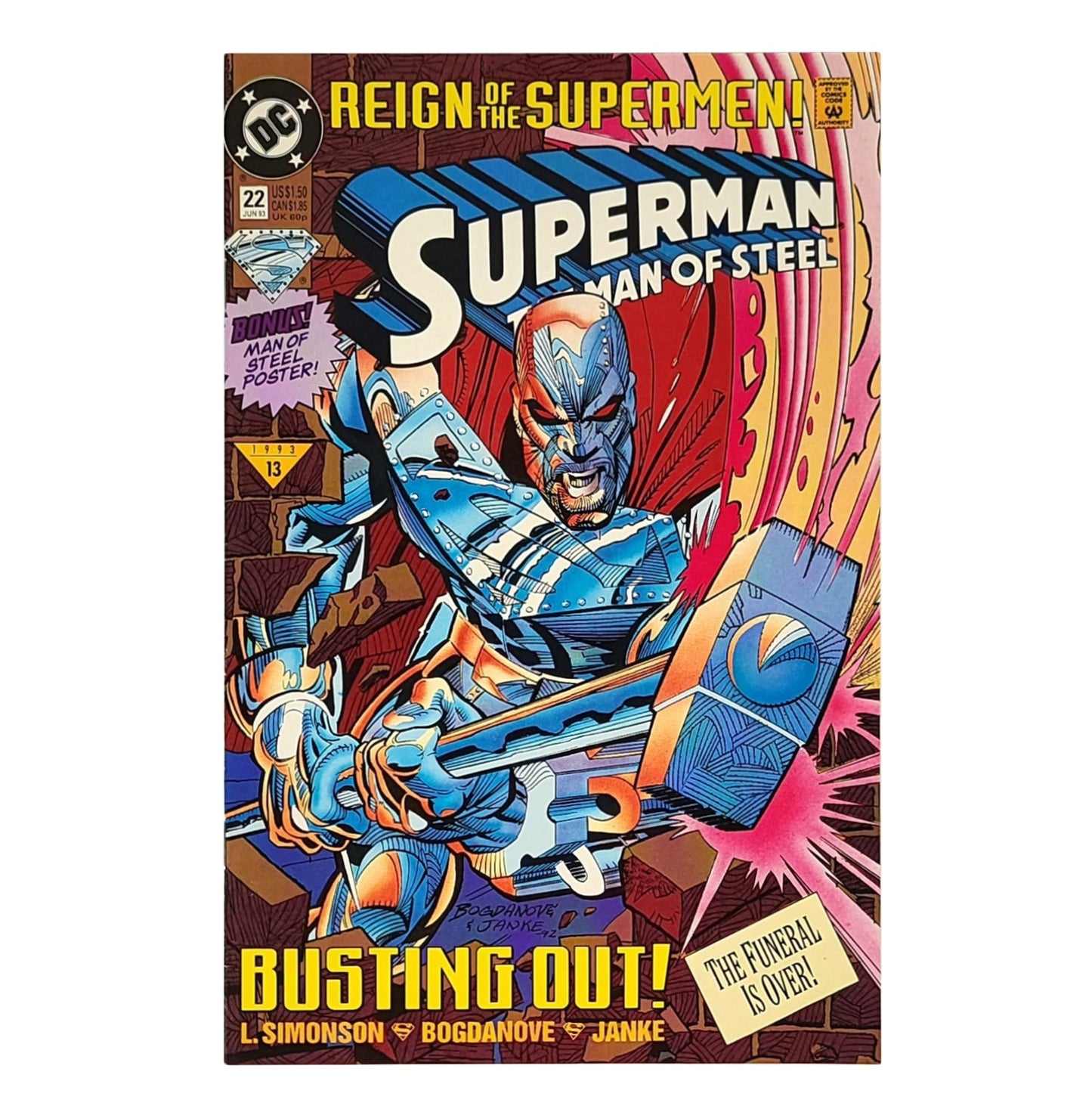 Superman: The Man Of Steel #22 (1993)