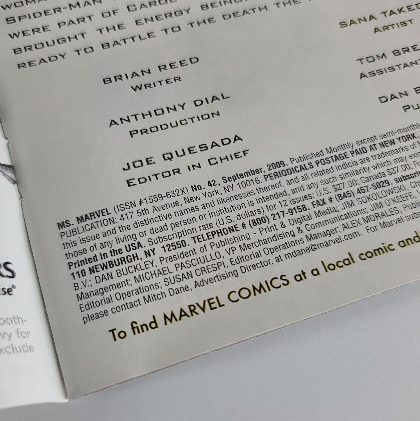 Ms. Marvel #42 (2009)