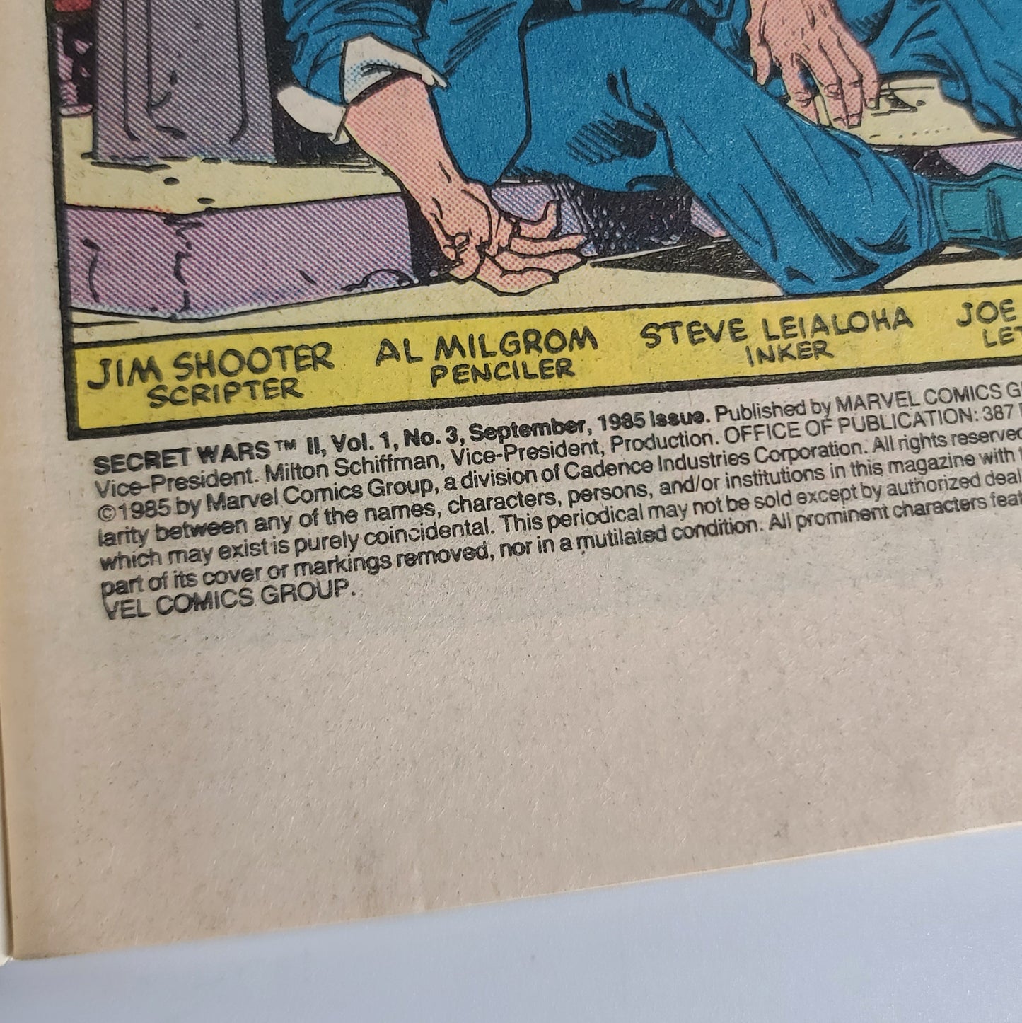 Secret Wars II #3 (1985)