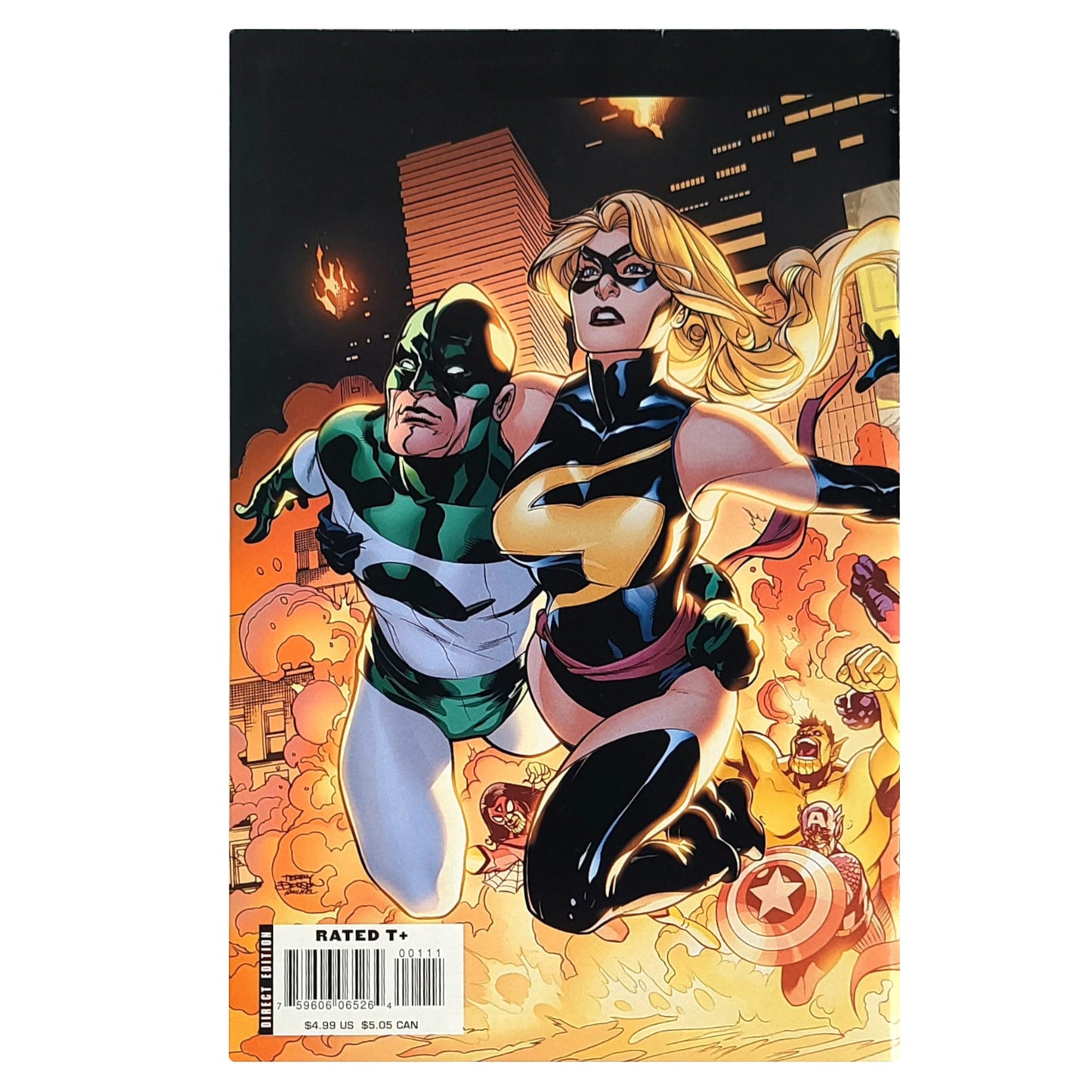 Captain Marvel/Ms. Marvel: Secret Invasion Infiltration (2008)