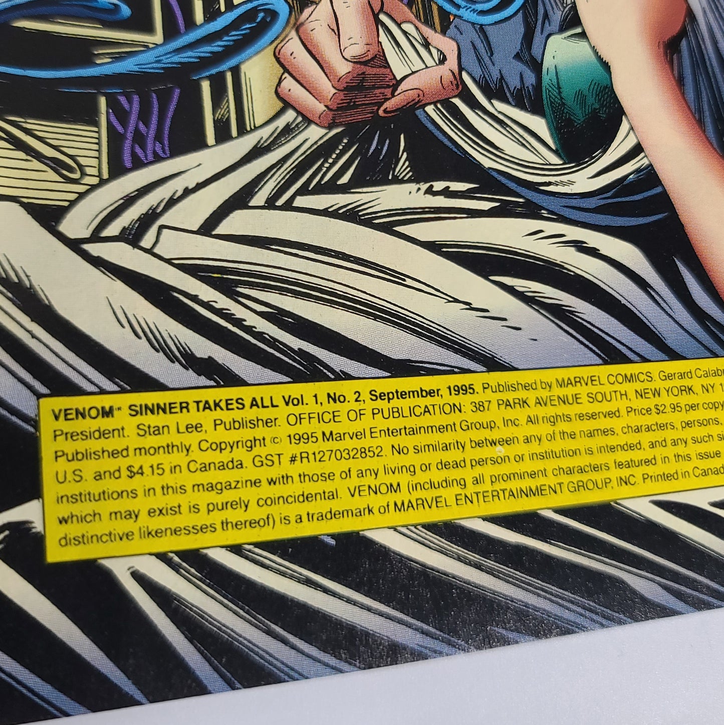 Venom: Sinner Takes All #2 (1995)