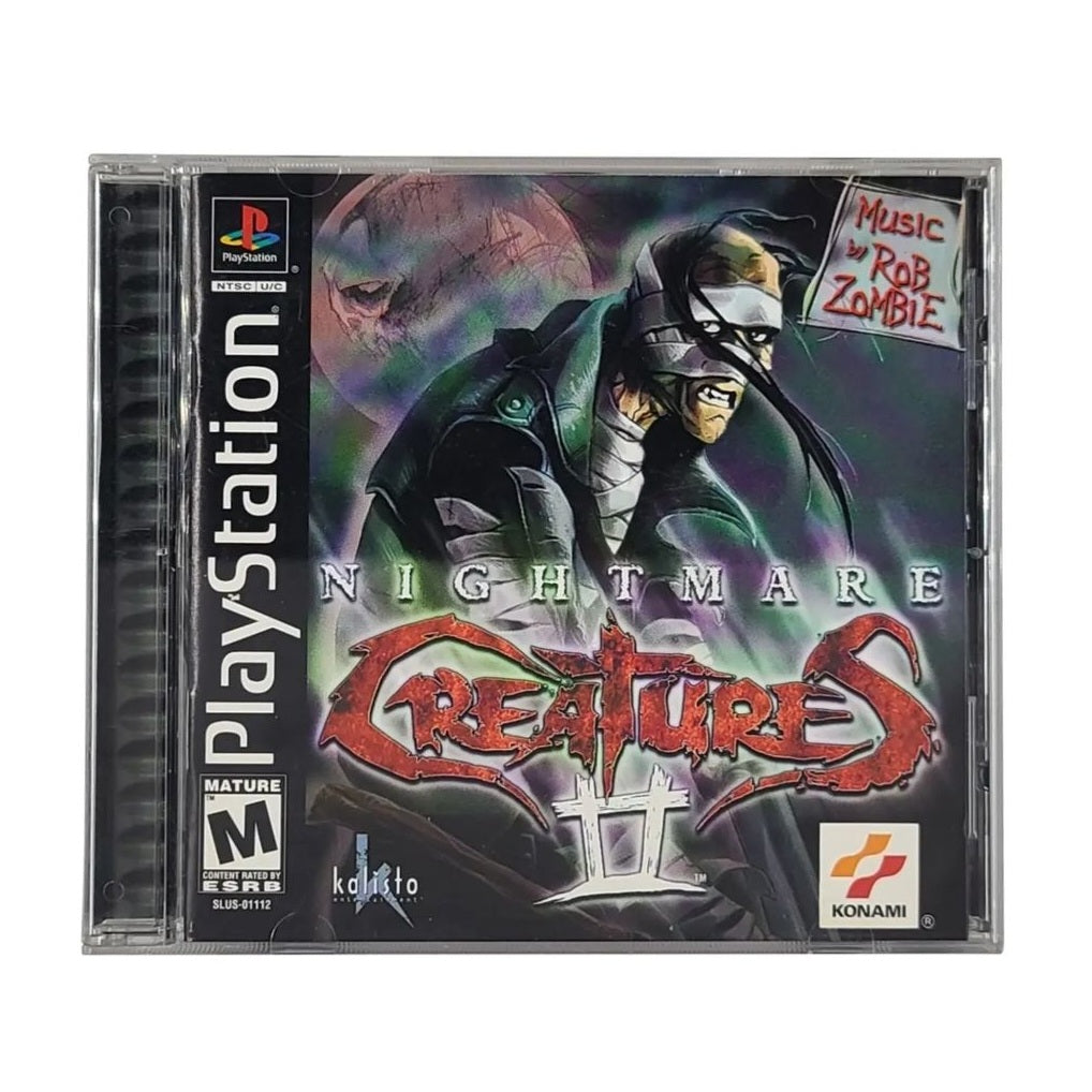 NIGHTMARE CREATURES II 2 Playstation 1 PS1 Game For Sale