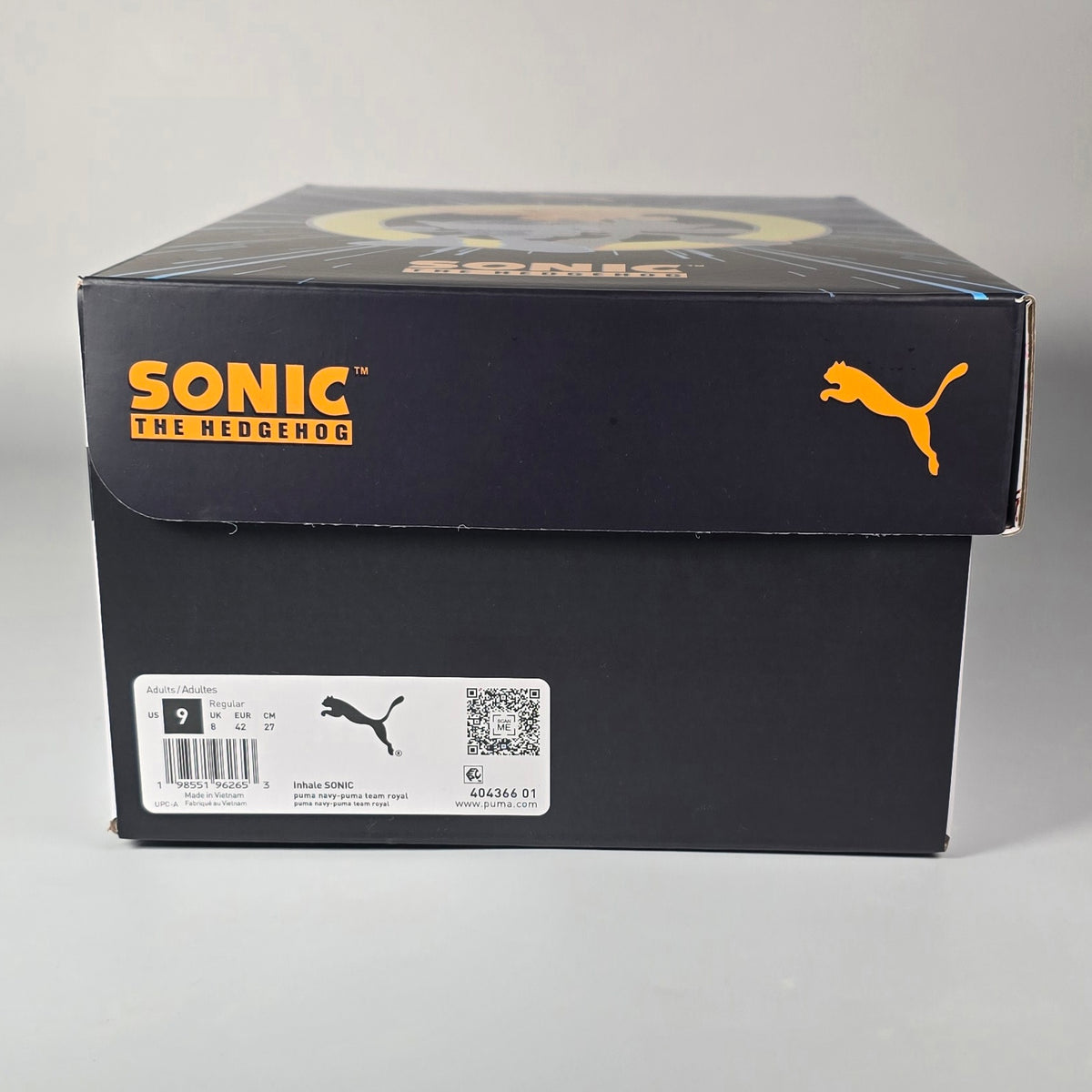 Sonic The Hedgehog x PUMA Inhale 'Sonic' - Size 9
