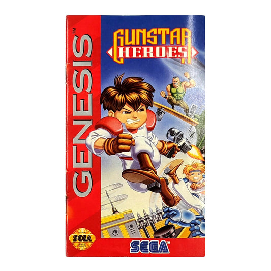 Gunstar Heroes (Manual Only)