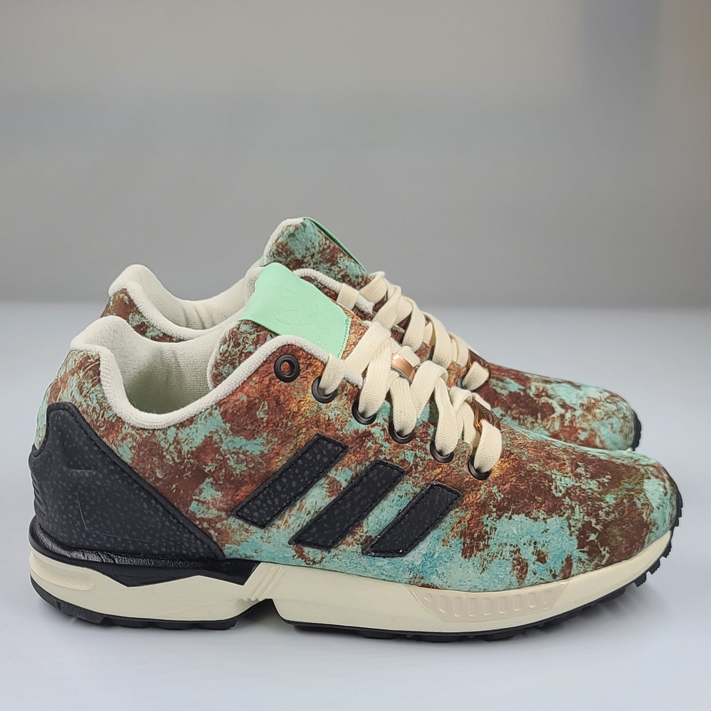 Sneakersnstuff x adidas ZX Flux 'Aged Cppper' - Size 5