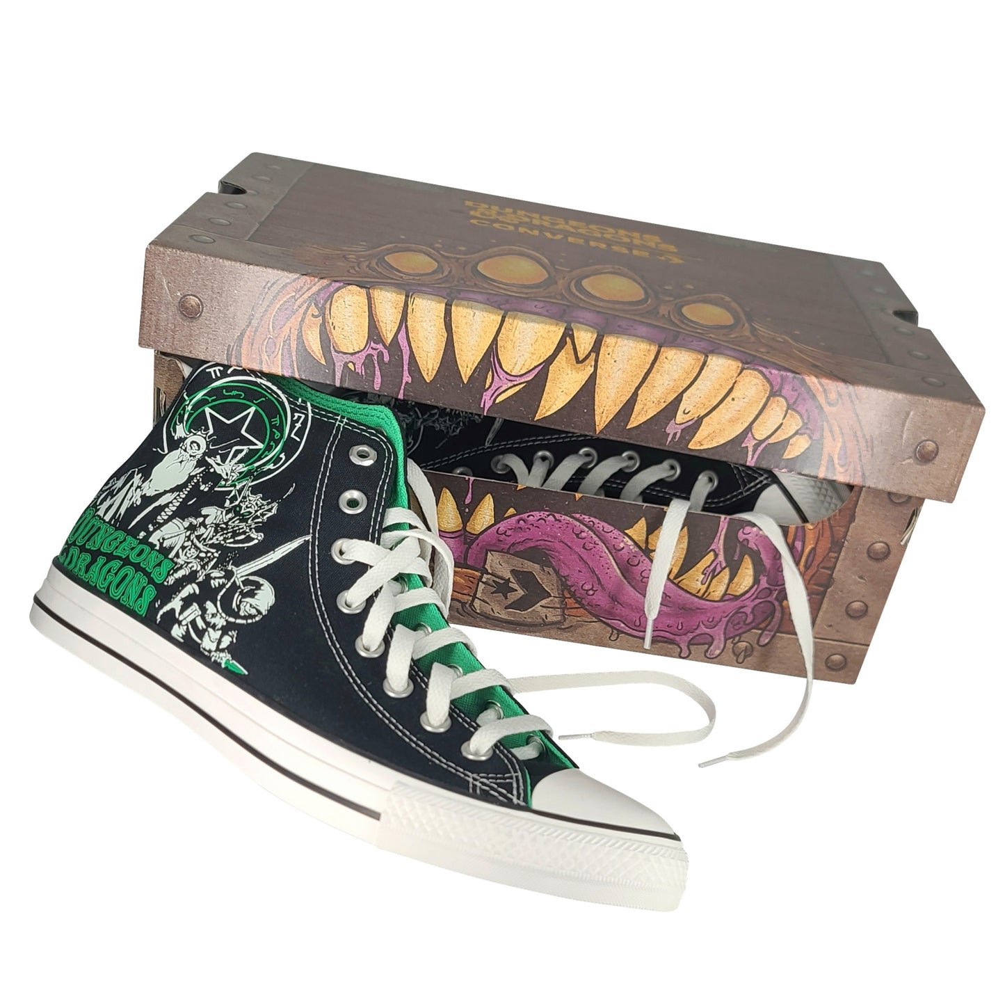 Dungeons & Dragons x Converse Chuck Taylor All-Star Hi - Size 10.5