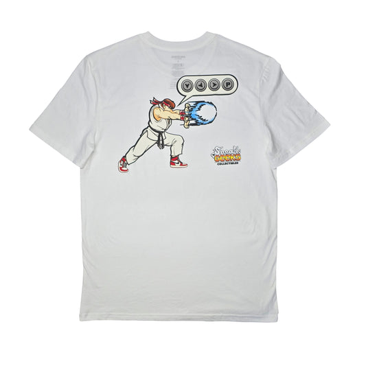 Sneaks ‘N Geeks Collectibles ‘OG Fighter Button Combo’ T-Shirt