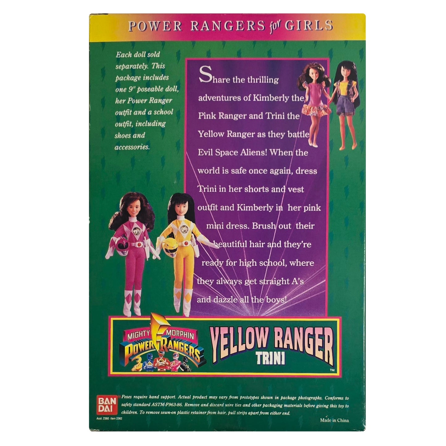 Power Rangers ‘Yellow Ranger’ Action Figure