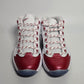 Reebok Question Mid ‘Red Toe’ - Size 10.5