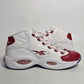 Reebok Question Mid ‘Red Toe’ - Size 10.5