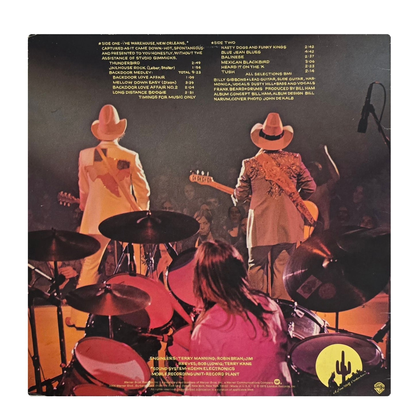 ZZ Top ‘Fandango!’ Vinyl