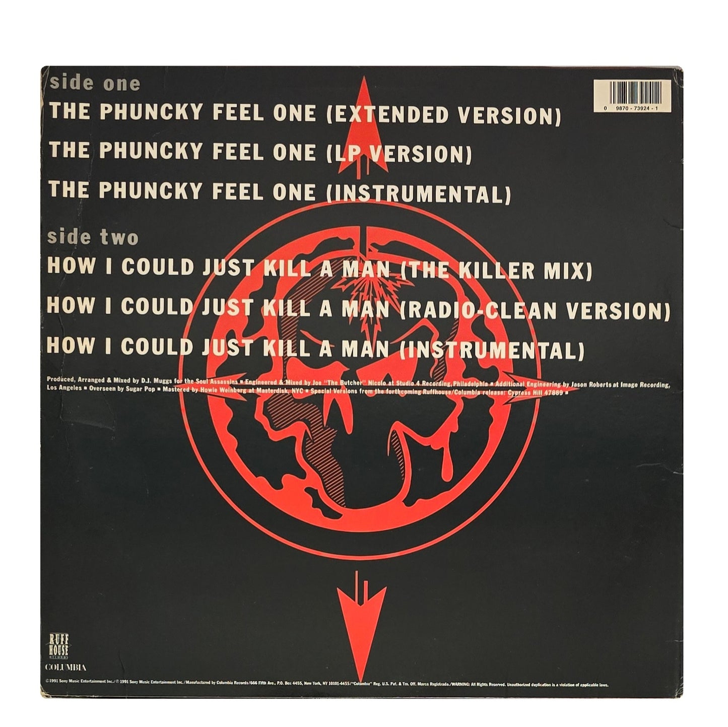 Cypress Hill ‘The Phuncky Feel One / How I Could Just Kill A Man’ Vinyl