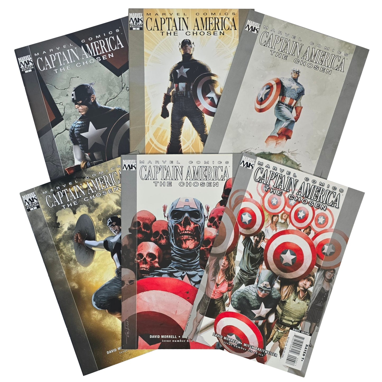 Captain America: The Chosen #1-6 (Complete Limited Series) (2007)