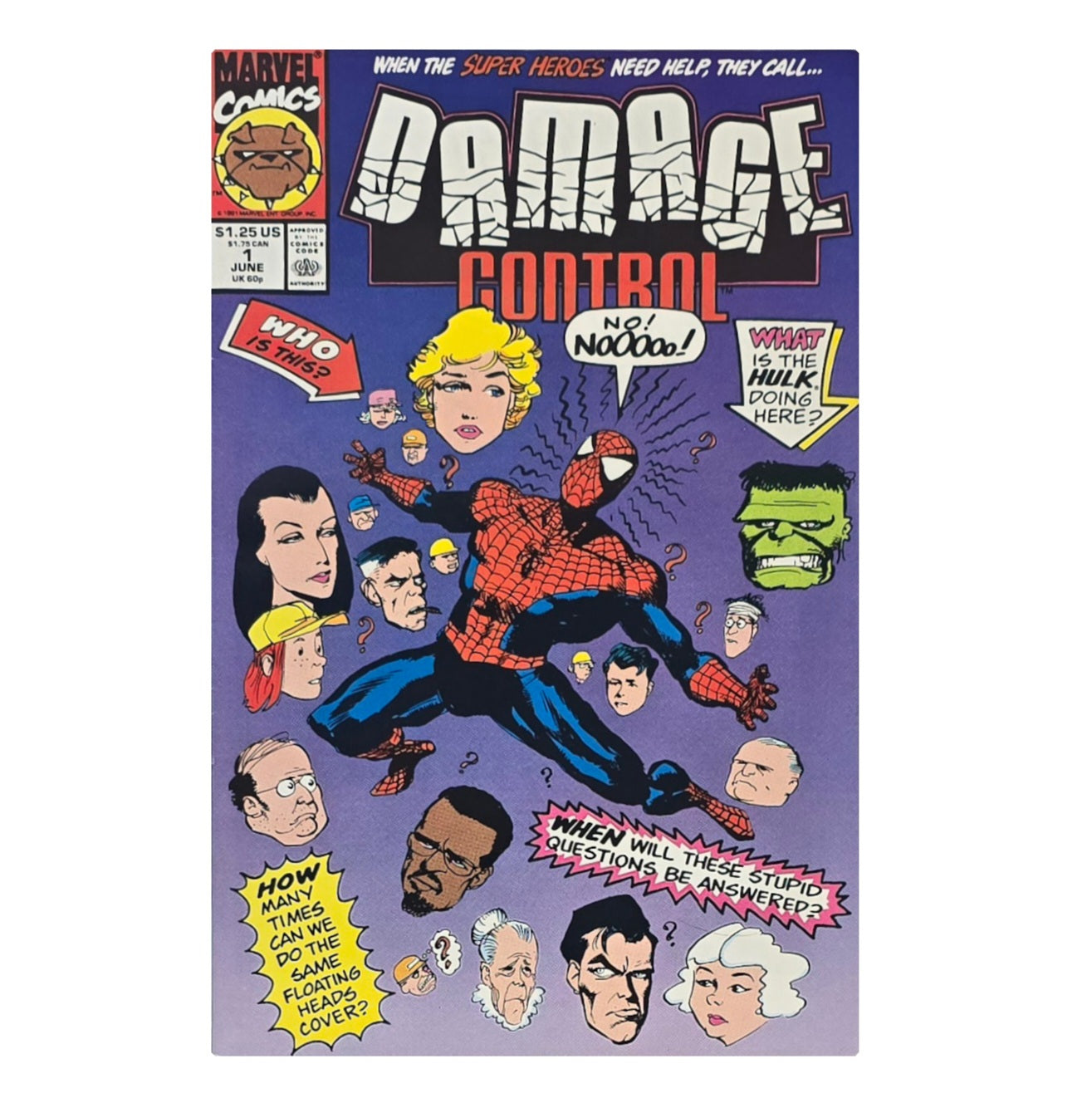 Damage Control #1-4 (Complete Series) (1991)