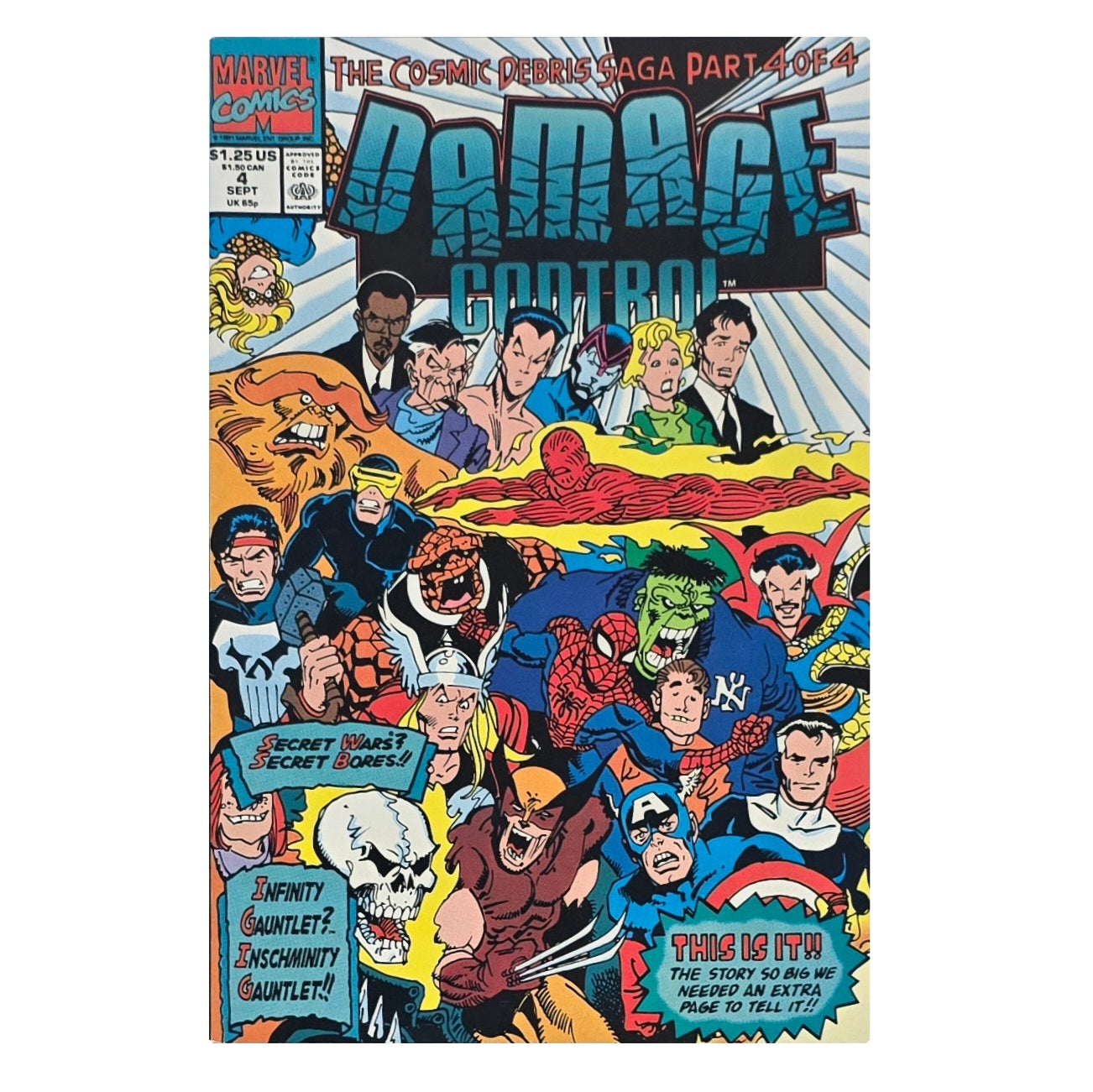 Damage Control #1-4 (Complete Series) (1991)